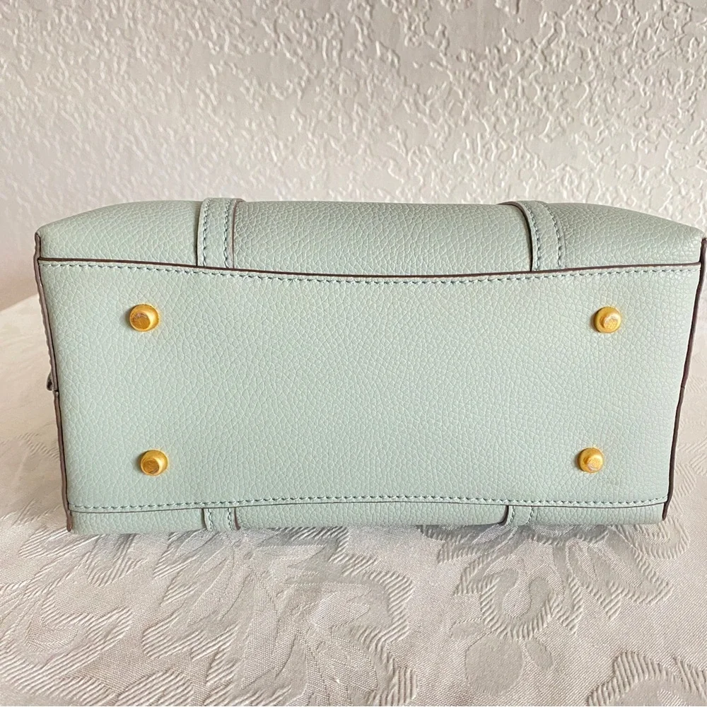 Tory Burch light blue small tote